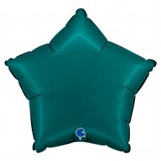 Folinis balionas žvaigždutė ''Satin Emerald Green''