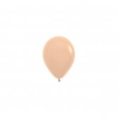 ''Pastel Matte Malibu Peach'' spalvos balionas (12cm) - 50vnt