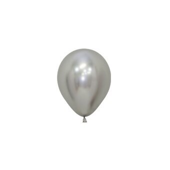 ''Reflex Silver'' spalvos balionas (12cm) - 50vnt