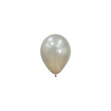 ''Silk Cream Pearl'' spalvos balionas (12cm) - 50vnt