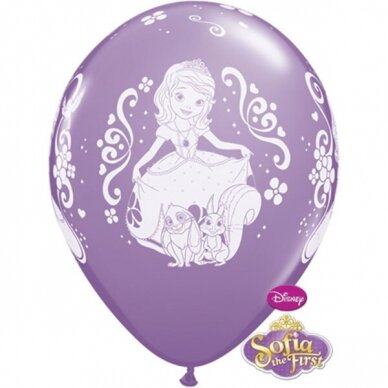 Balionas ''Sofia the First'' violetinis (28cm)