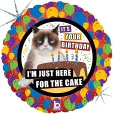 Folinis balionas ''Grumpy Cat, It's Your Birthday''
