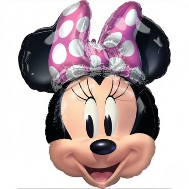 Folinis balionas ''Minnie Mouse veidukas''