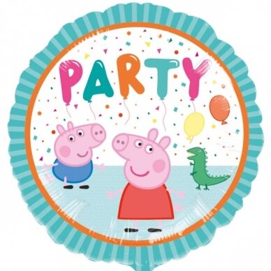 Folinis balionas ''Party su kiaulyte Peppa''