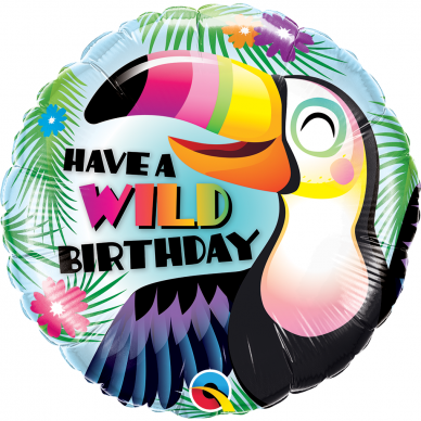 Folinis balionas ''Wild Birthday''