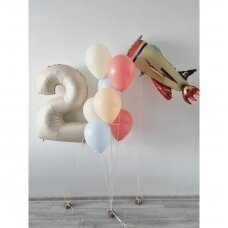 Helio balionų rinkinis ''Lėktuvėlis''
