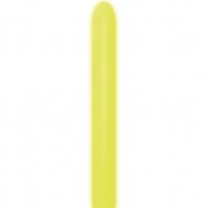 ''Neon Yellow'' spalvos modeliavimo balionas 260M - 50vnt