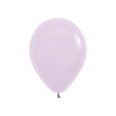 ''Pastel Matte Lilac'' spalvos balionas (23cm) - 50vnt