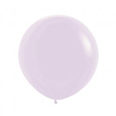 ''Pastel Matte Lilac'' spalvos balionas (60cm)