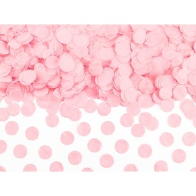 Rožinės spalvos konfeti