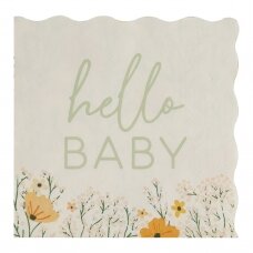 Servetėlės ''Hello Baby''